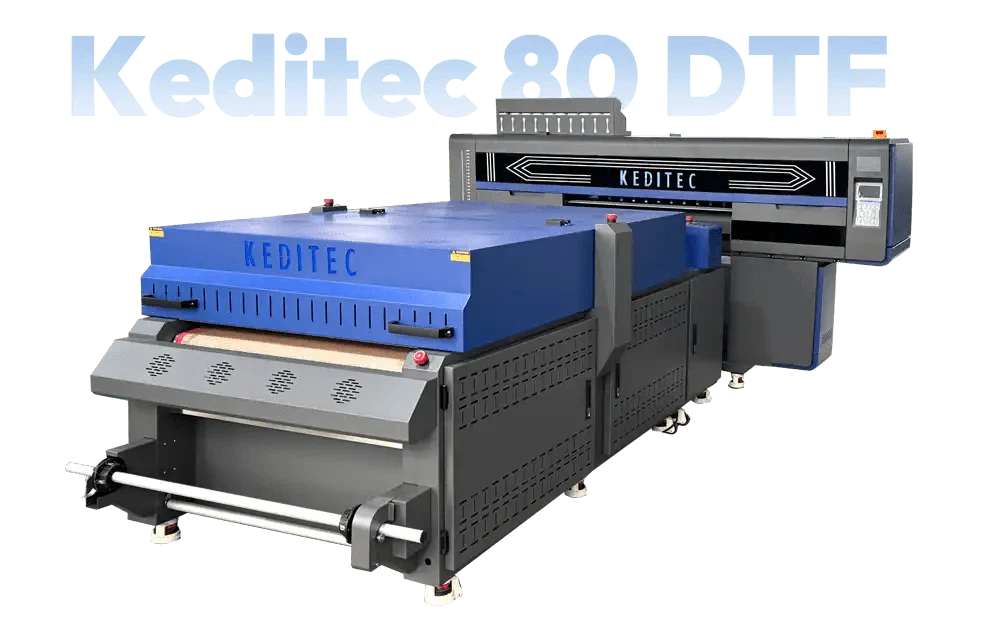 🌈 Keditec 80 – Flaggskipet innen DTF printing med 9 - fargers kraft - Kreatek.no