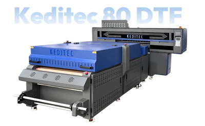 🌈 Keditec 80 – Flaggskipet innen DTF printing med 9 - fargers kraft - Kreatek.no