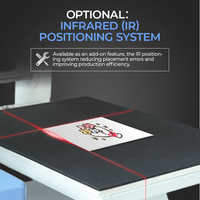 Pneumatisk Dobbel Varmepresse – Modell CH2520 - Kreatek.no