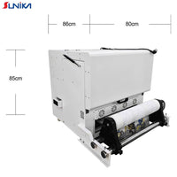 SUNIKA DTF 60cm-Shaker machine for A3 printing with powder shaking and oven heating functions, white industrial design.