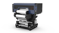 Sky Color SF60-4 Foil Stamping UV DTF printer with advanced Epson printheads and automatic lamination system.