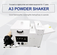 SUNIKA DTF A3-Shaker powder shaking machine for A3 digital printing with automatic speed adjustment and oven heating function