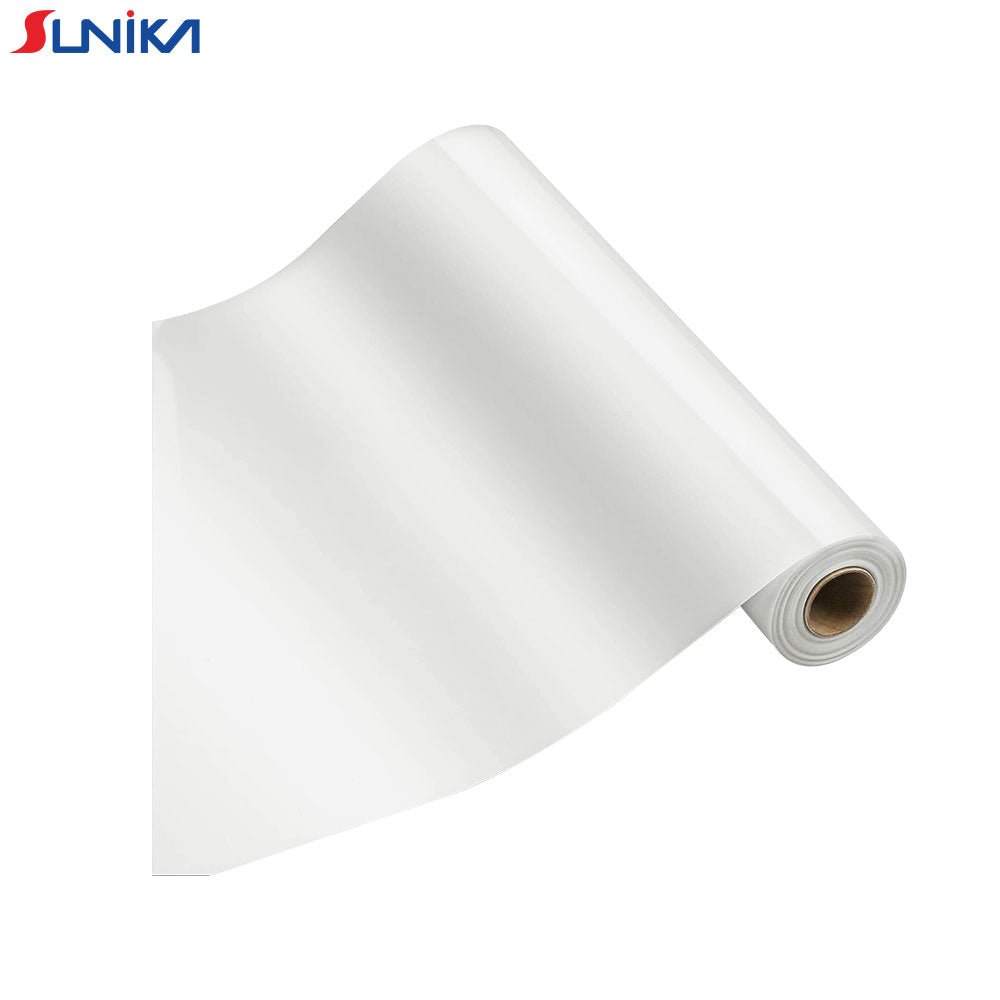 Roll of white DTF-A3 Film 30cm x 100 meters for vibrant and durable fabric transfers