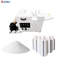 SUNIKA DTF A3-Shaker machine with white powder and ink bottles for A3 printing tasks