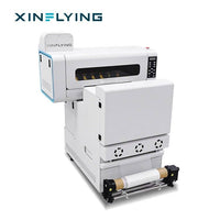 XinFlying A2 All-in-One DTF Printer XF-450PRO and shaker machine for high-quality textile printing