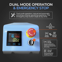 Pneumatisk Dobbel Varmepresse – Modell CH2520 - Kreatek.no