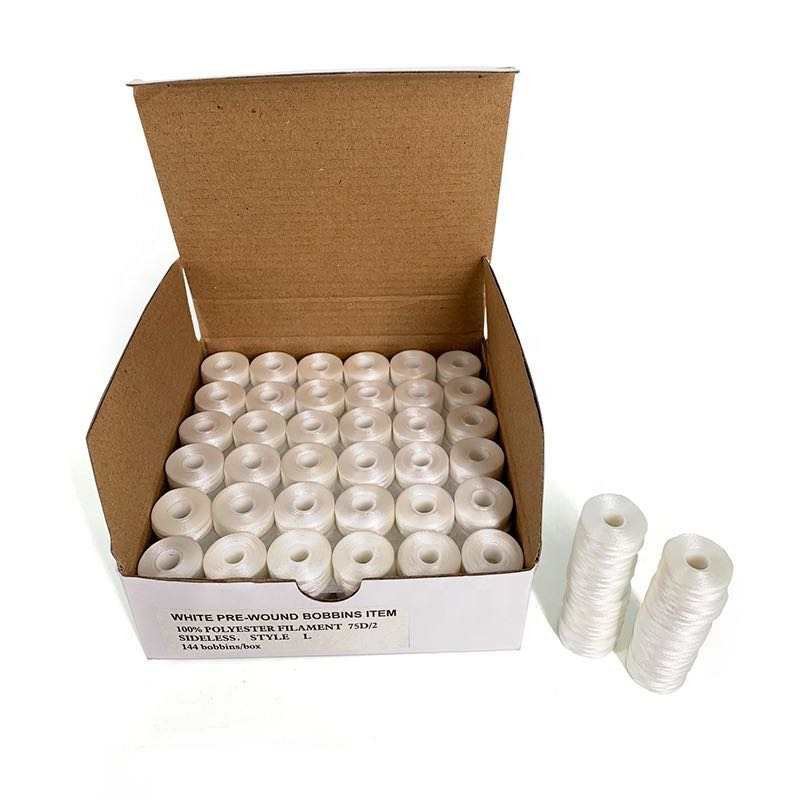 Ferdigspolte underspoler, 144 spoler - Kreatek.no