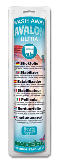 Madeira 9441 Wash Away Stabilizer Avalon Ultra - Kreatek.no