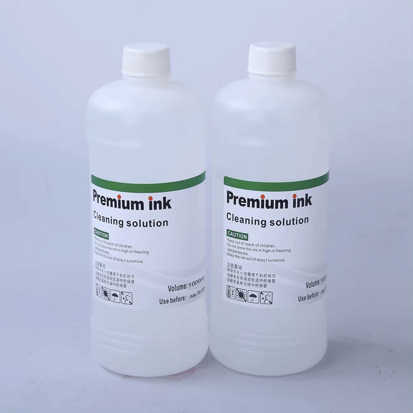 Kreatek DTF Renseveske 1 liter cleaning solution bottles for printhead maintenance