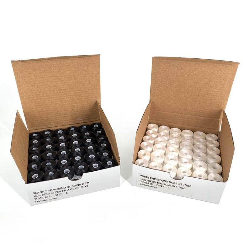 Ferdigspolte underspoler, 144 spoler - Kreatek.no