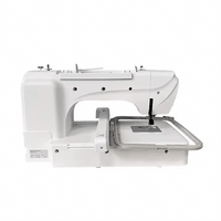White Kreatek ES6 Sy & Broderimaskin computer-controlled sewing and embroidery machine with compact design for high-speed stitching and industrial use
