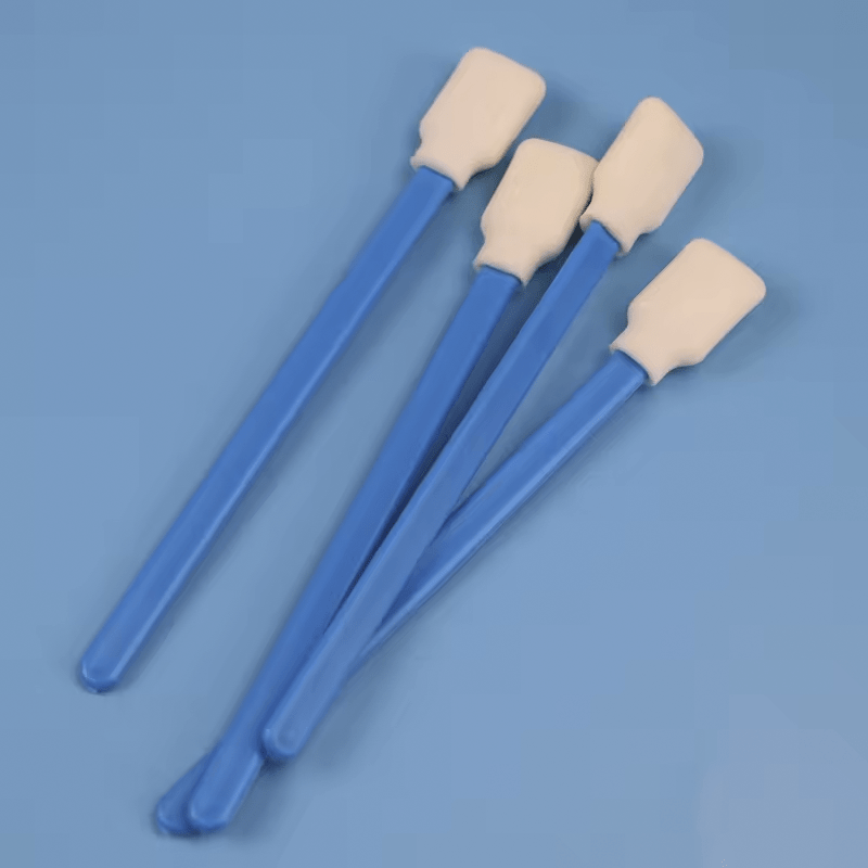 Kreatek DTF Rensepinner printer cleaning swabs with blue handles and white sponge tips