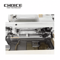 Industrial sewing machine GC0303 Walkingfoot with flat-bed design and precision lockstitch mechanism for heavy materials.