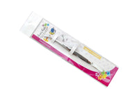 Sewmate Pinsett tweezers for embroidery machines in clear packaging with floral design