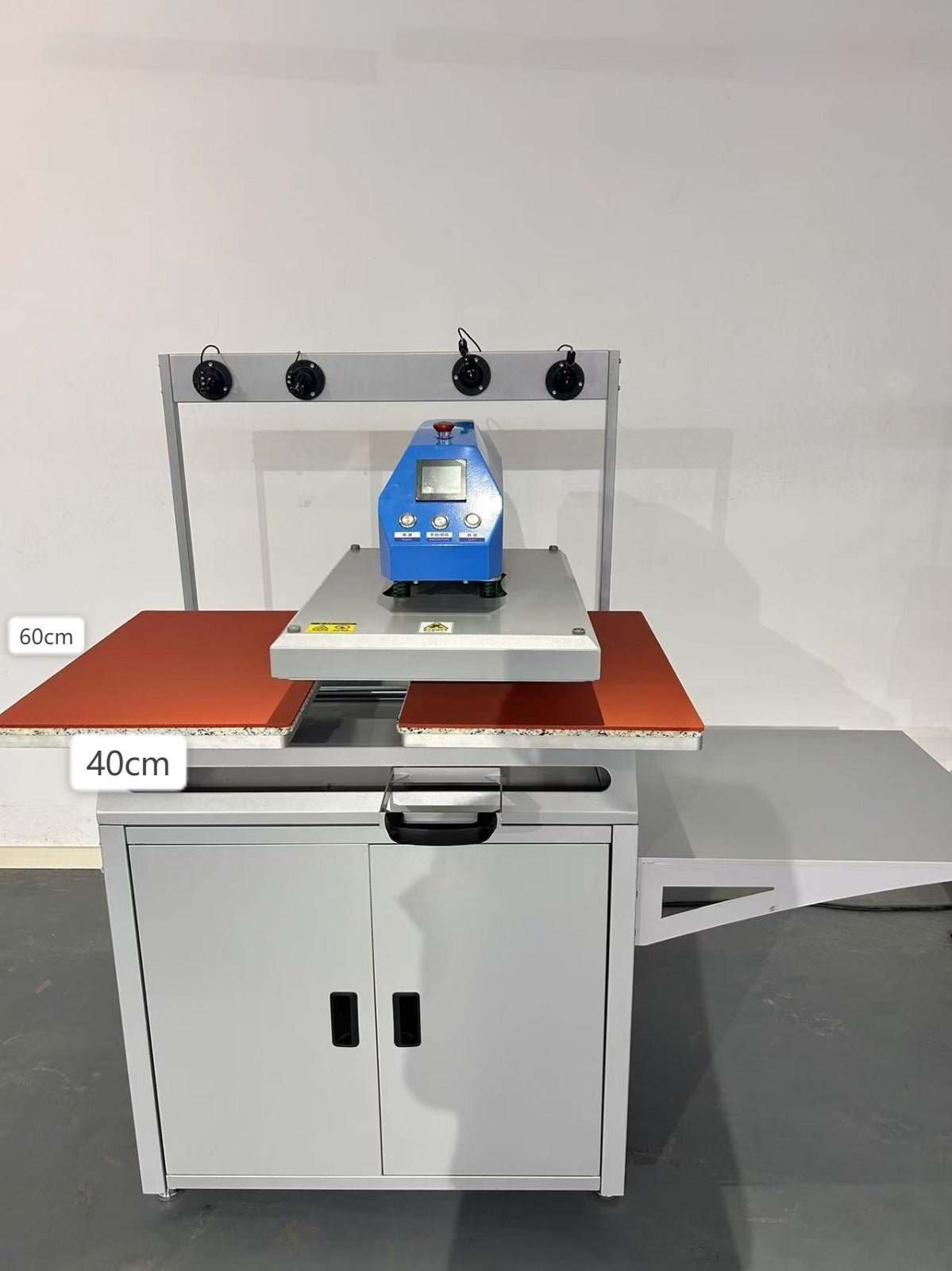 N - SD4060 Pneumatisk Semi - Automatisk varmepresse inkludert kompressor - Kreatek.no
