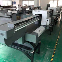 UV Flatbed Printer LANSONG with 4 Ricoh GH220 printheads for high-quality multi-color printing on various materials
