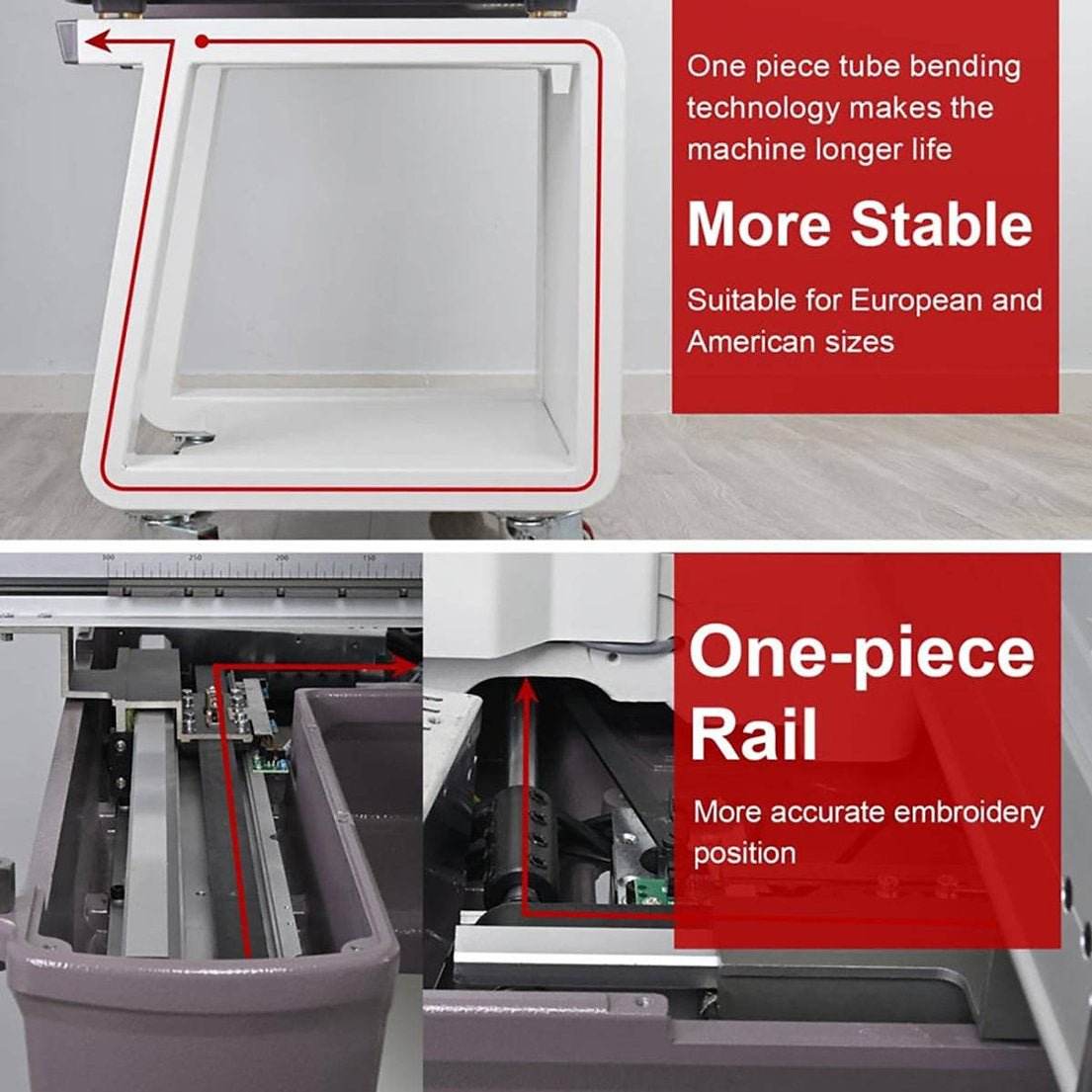 BAi Mirror M22 Industriell Broderimaskin - 400 x 600 mm - Kreatek.no