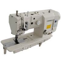 Golden Choice GC4400-D4 heavy duty flatbed single needle lockstitch sewing machine designed for industrial heavy stitching applications