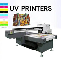 LANSONG UV Flatbed Printer with 4 Ricoh GH220 printheads for high-quality, multi-color printing on various materials.