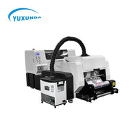 Yuxunda all-in-one DTF printer for high-speed, precise textile printing with white ink circulation and roll-to-roll design