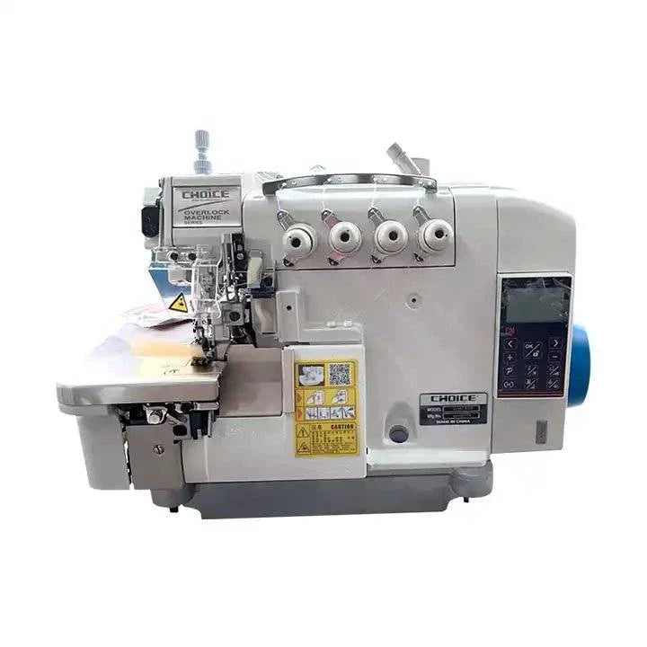 Kreatek GT887-5/UT industrial overlock sewing machine with automatic functions and digital control.