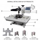 Yuxunda 9-i-1 multifunksjons varmepressemaskin thumbnail