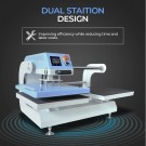 Pneumatisk Dobbel Varmepresse – Modell CH2520 thumbnail