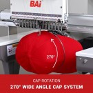 BAI Mirror 1201 Industriell Broderimaskin - 350 x 500 mm thumbnail