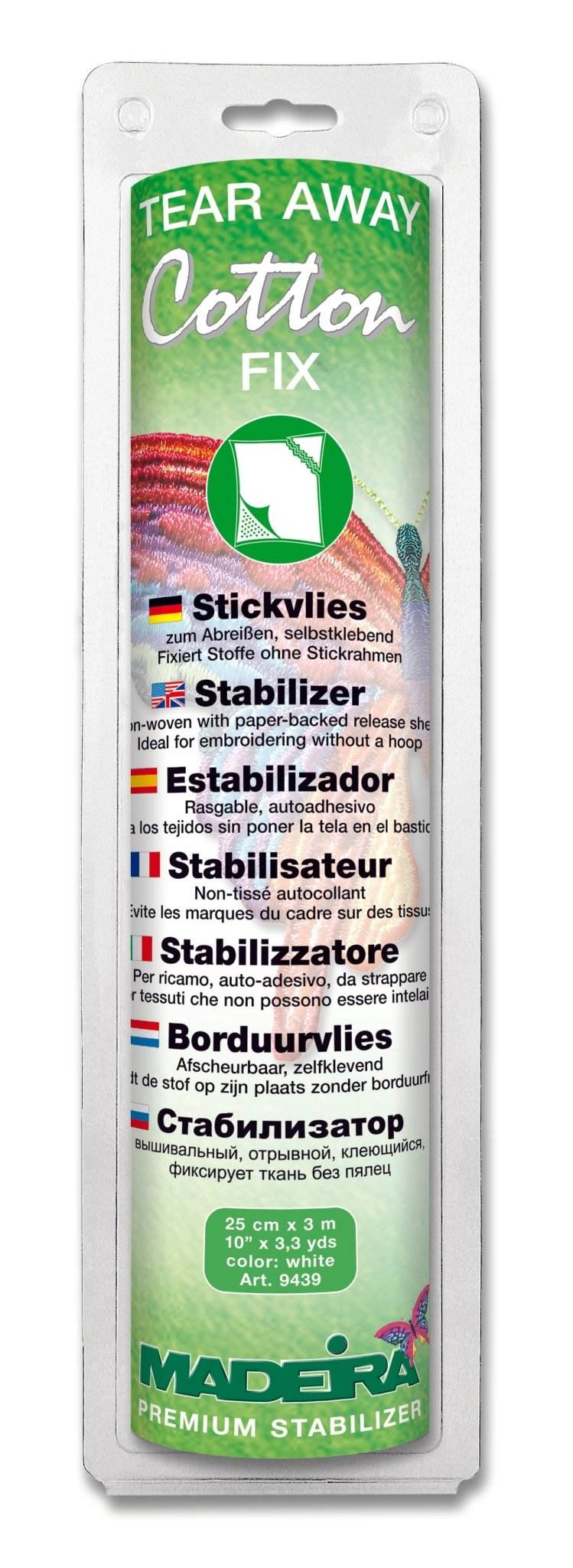 Madeira 9439 Tear Away Stabilizer - Kreatek.no