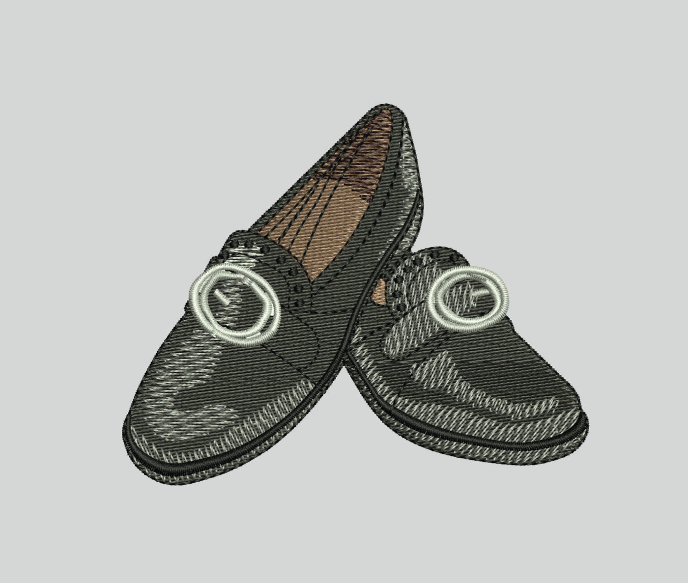 Embroidery file of bunad shoes 1 