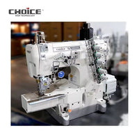 GOLDEN CHOICE Interlock symaskin for høyhastighets profesjonell tekstilproduksjon med sylinderformet seng og overlock-sting.