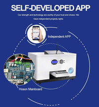 Sunika SK-A3C Printer white UV printer for mobile case printing with Hoson mainboard and independent app integration