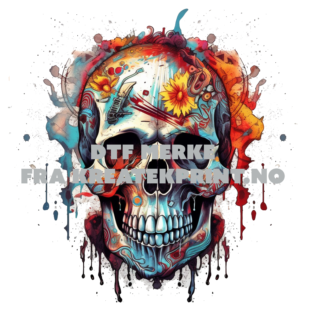 DTF Transfermark - Skull II