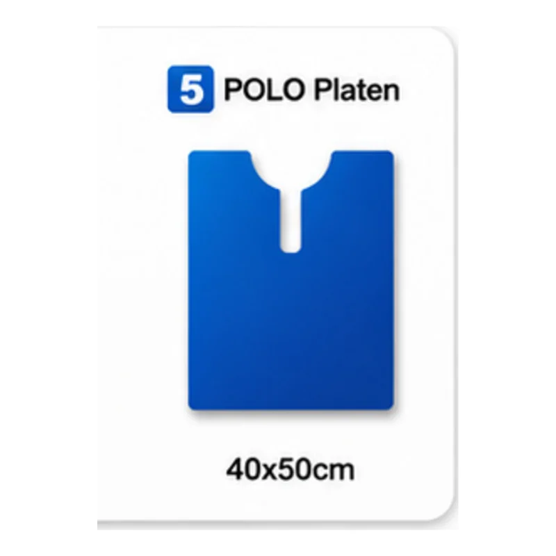 Poloplate 40 × 50 cm – underplate til varmepresse