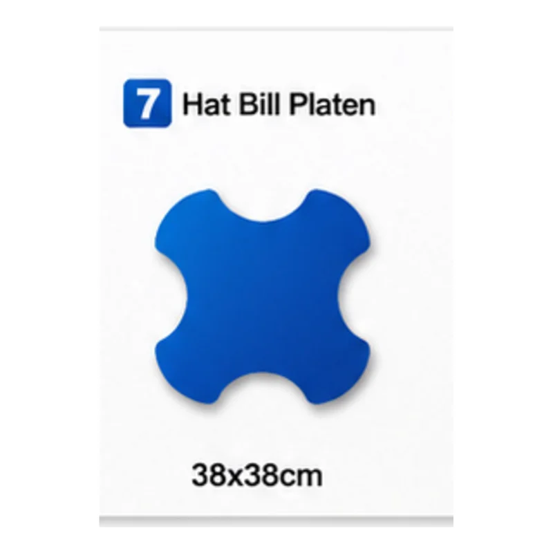 Capsplate (skjerm) 38 × 38 cm – underplate til varmepresse