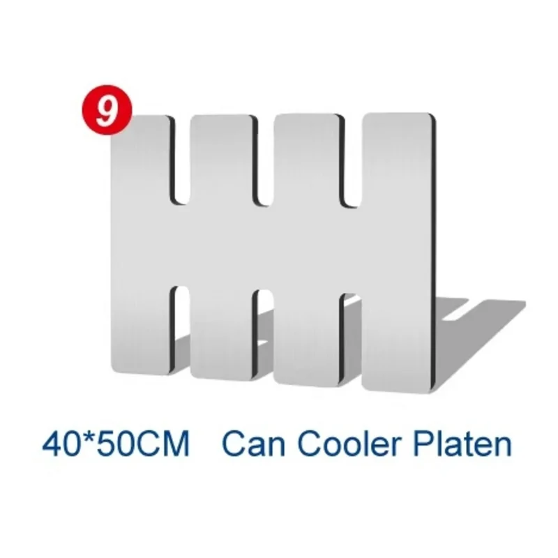 Bokskjølarplate 40 × 50 cm – underplate til Kreatek CYE1-2N
