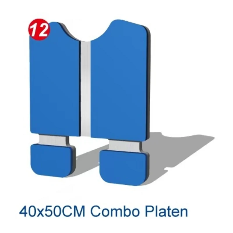 Kombiplate 40 × 50 cm – underplate til Kreatek CYE1-2N
