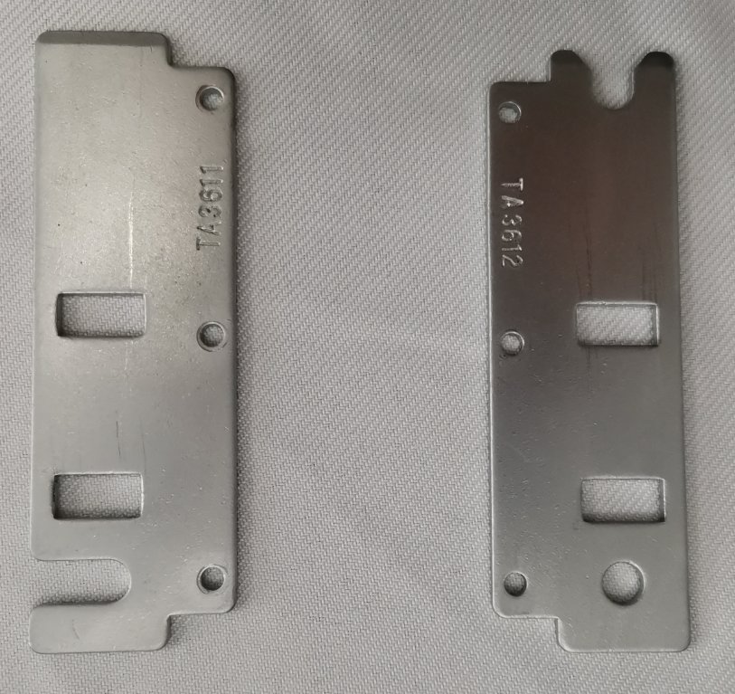 Brakettsett TA3611+TA3612 for Tajima 360mm armlengde