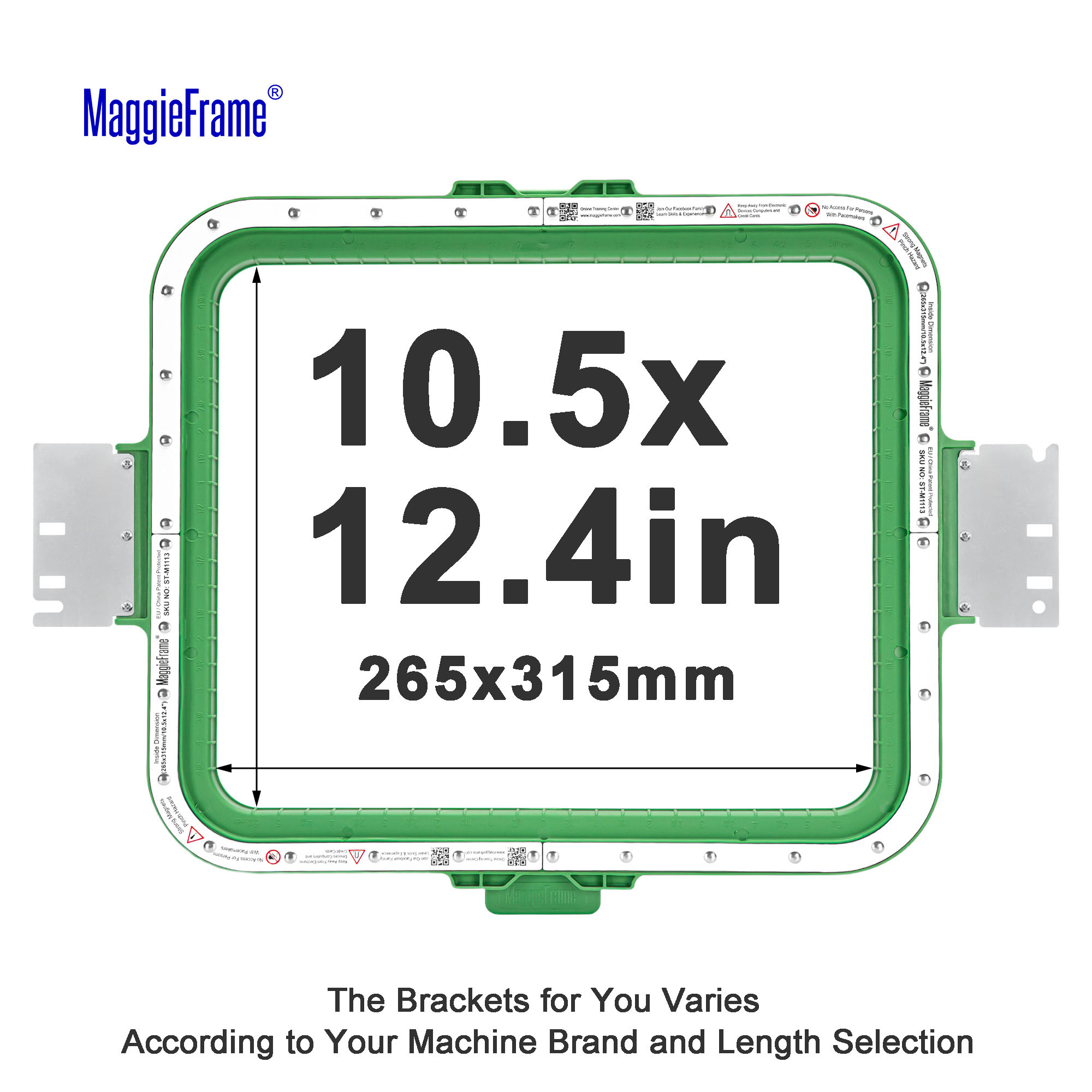 MaggieFrame ST-M1113 for Tajima og kinesiske industrimaskiner