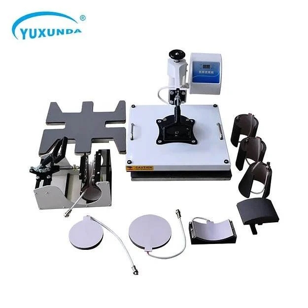 Yuxunda 9-i-1 multifunksjons varmepressemaskin