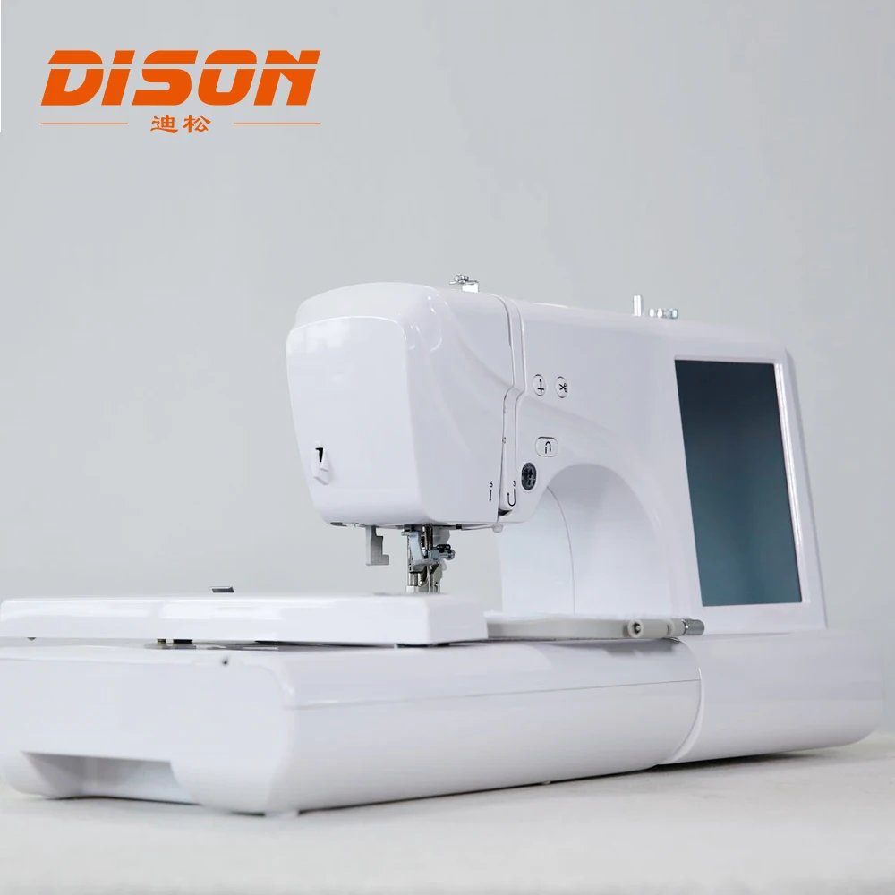 Kreatek DS-ES5 broderimaskin med stor skjerm og solid design.