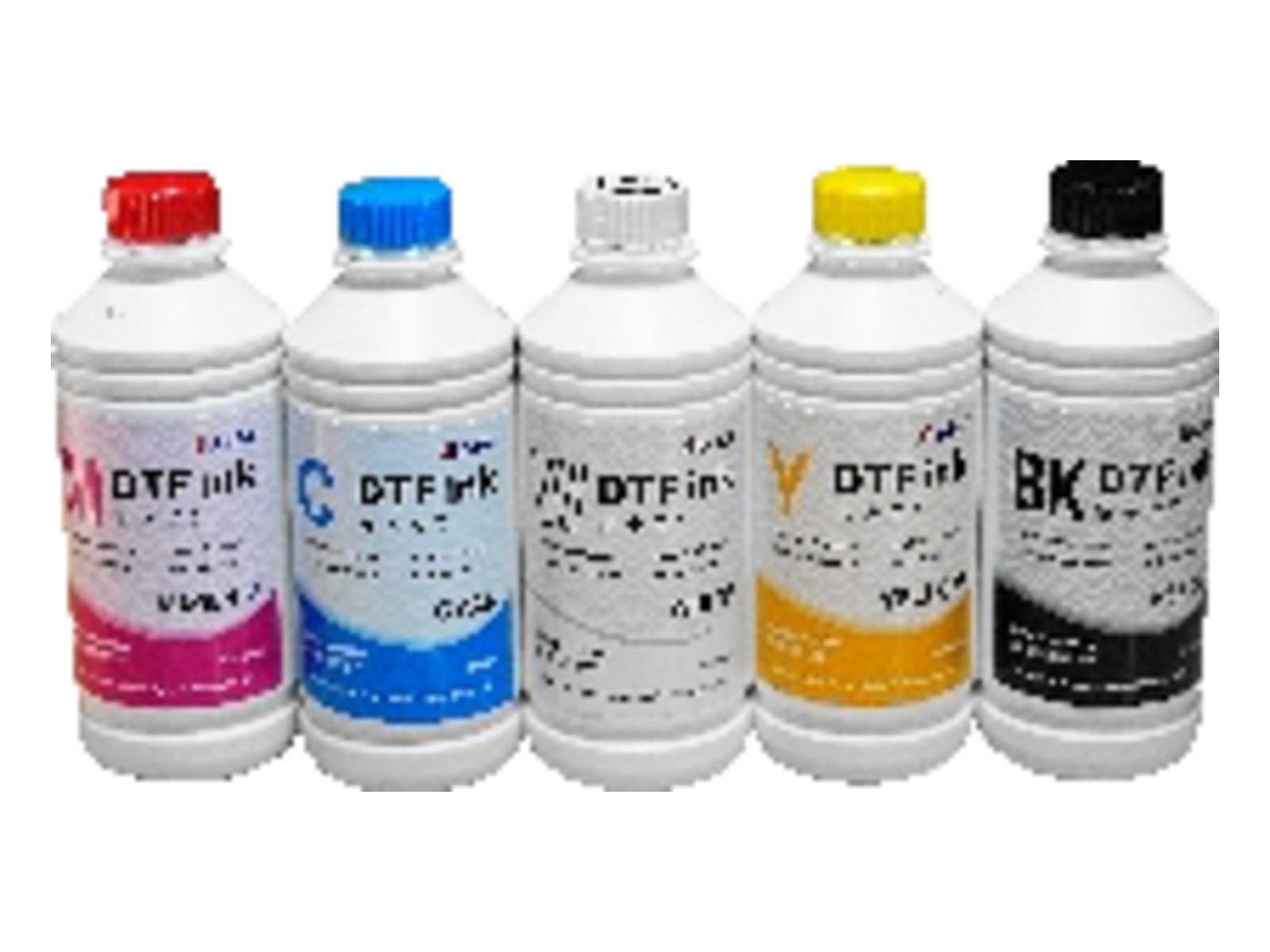 Sunika DTF-blekk CMYK og kvit