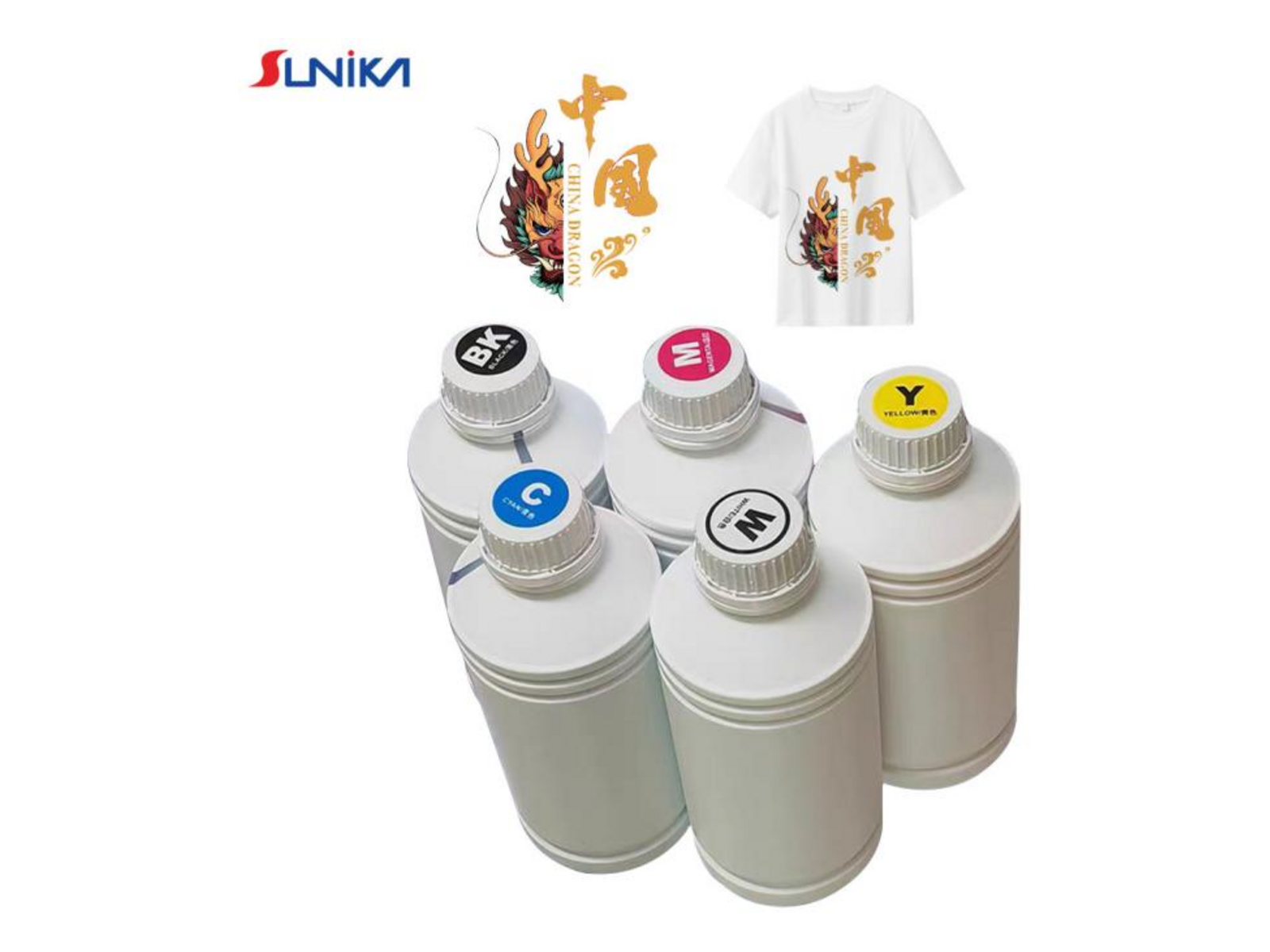 Sunika DTF-blekk CMYK for I3200