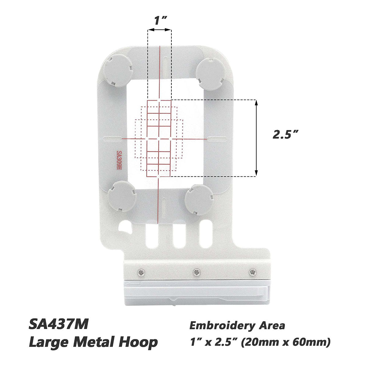 Magnetramme Set for Babylock Accord, Aerial, Altair, Arial, Aventura, Destiny 2, Flourish, Flourish 2, Flare, Solaris, etc. Metal Magnet Embroidery Machine Sash Frames