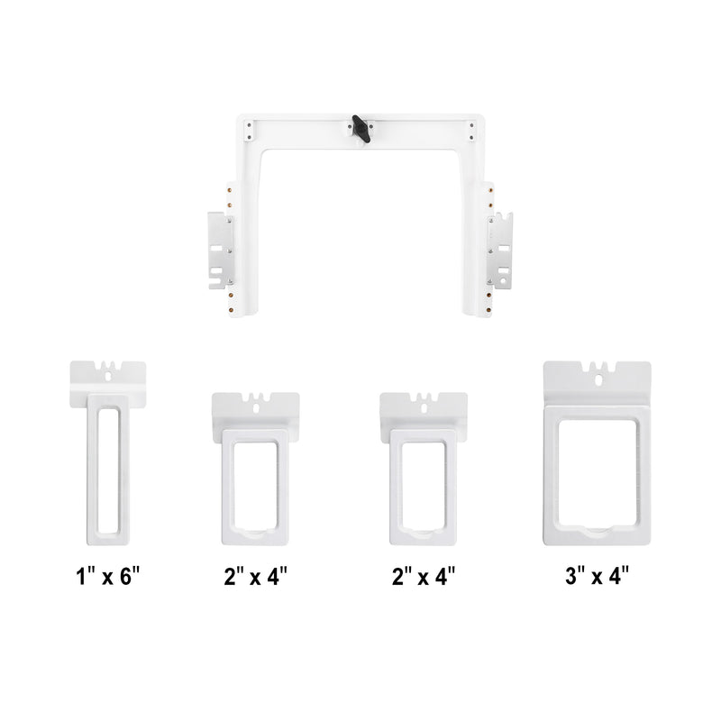Sewtech 4-in-1 Magnetramme Set for Ricoma – Small Logo Pocket & Sock Embroidery Frames
