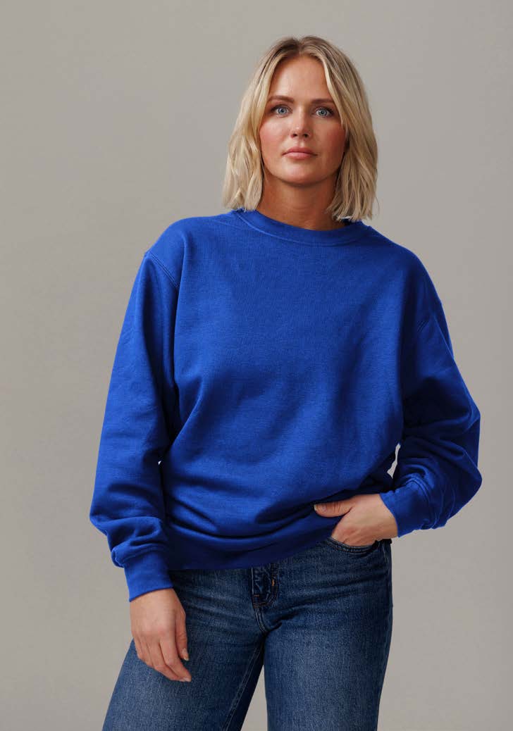 Organic Crew Neck GOTS Unisex produktbilde frå Youbrand-katalog