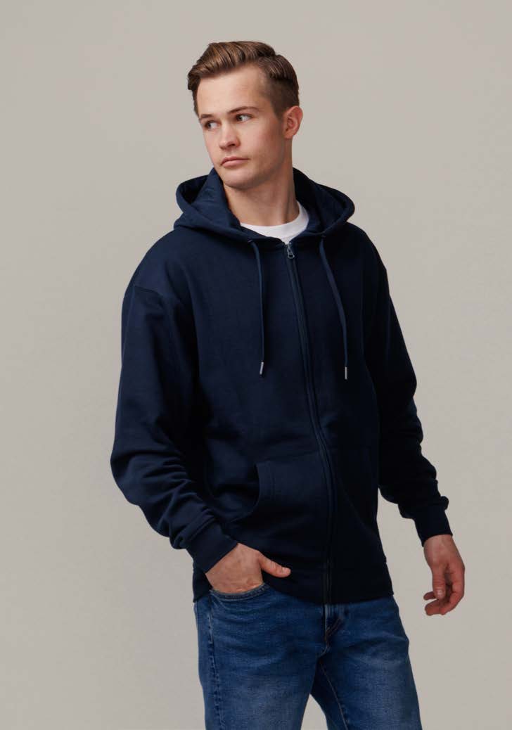 Organic Hood Jacket GOTS Unisex produktbilde frå Youbrand-katalog