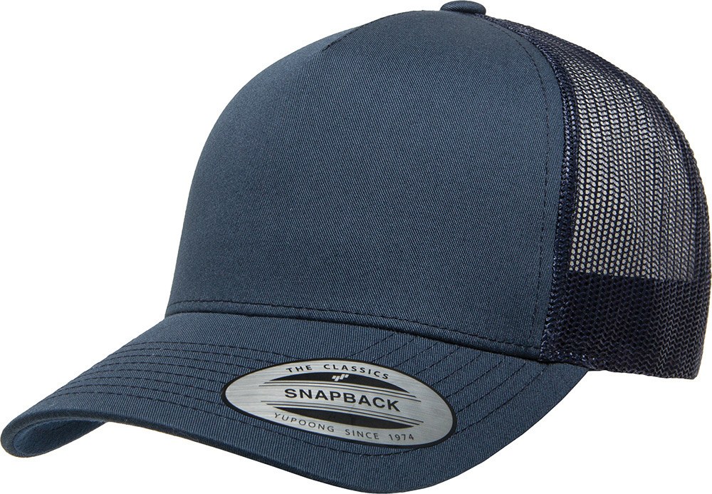 YP Classics 5-Panel Retro Trucker Cap produktbilde frå Flexfit 2026