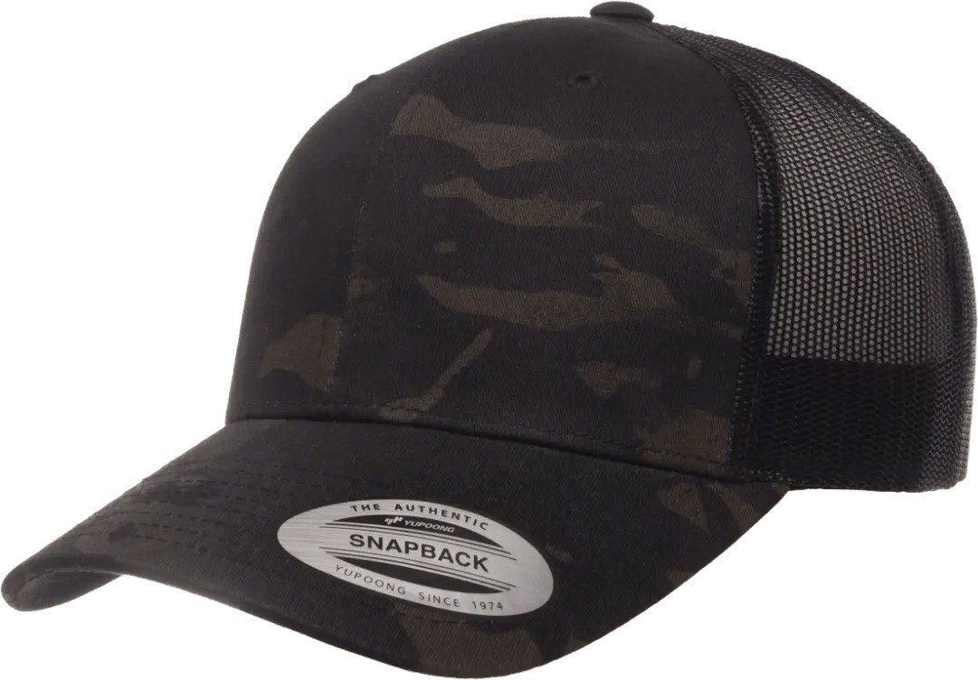 Retro Trucker Multicam produktbilde frå Flexfit 2026