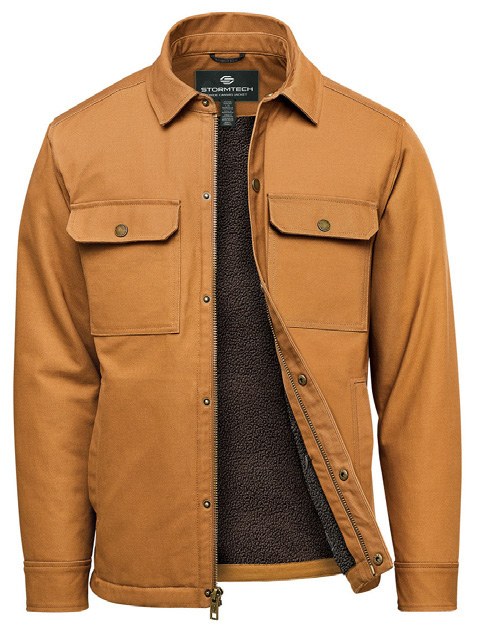 Oxide Sherpa Lined Canvas Jacket Unisex produktbilde frå Stormtech nyheter